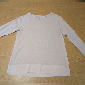 J. Crew Light Pink Long Sleeve Pullover